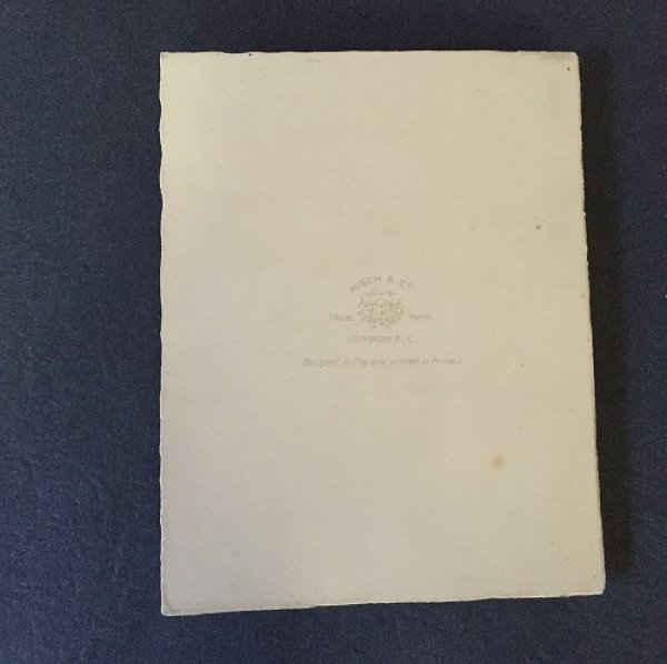 画像3: Greeting card 黒板と子猫 1900年頃    (3)