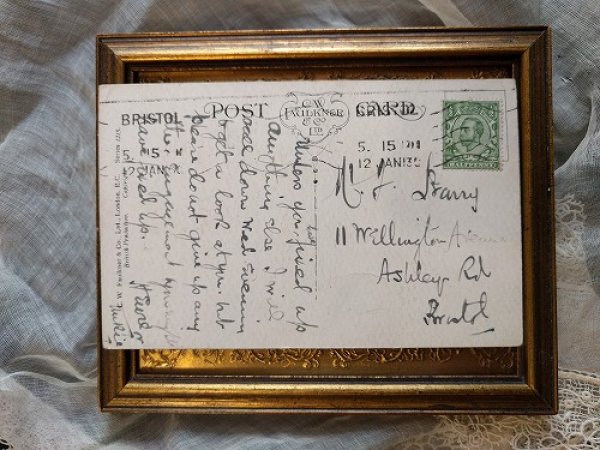 画像2: Postcard スタンプを集めるタビー犬 EINCO Tubby Dog 1913年 (2)