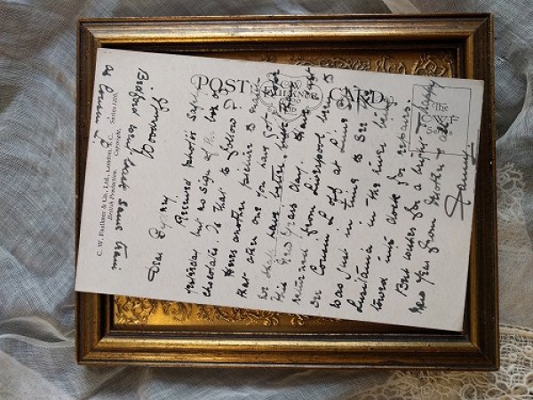 画像2: Postcard ヤドリギの下のタビー犬 Einco Tubby (2)