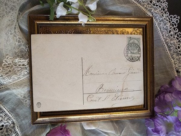 画像2: Postcard  スミレのお花とイースターエッグ (2)