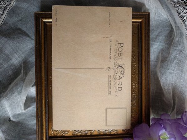 画像2: Postcard イースターエッグでゴルフをするウサギさん 未使用 (2)