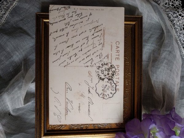 画像2: Postcard 見世物小屋?犬を展示するウサギさん フランス1907年 Maurice Boulanger (2)