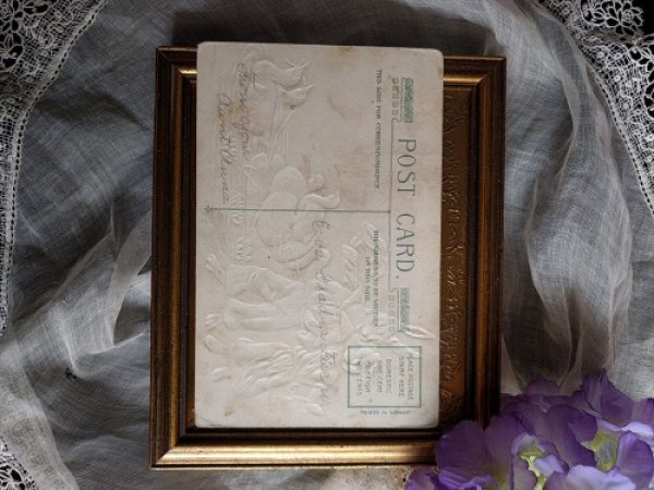 画像2: Postcard イースター ウサギの水兵さんと娼婦? アヒルと卵 (2)