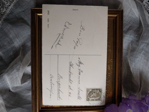 画像2: Postcard 白ウサギさんと子どもたち  Hannes Peterson (2)