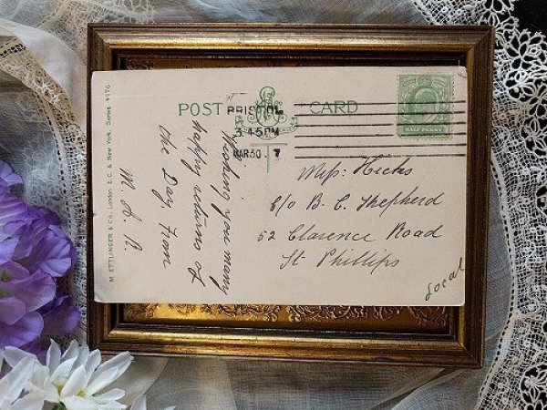 画像3: Postcard  イースター ヒヨコとイースターエッグ 1907年 (3)