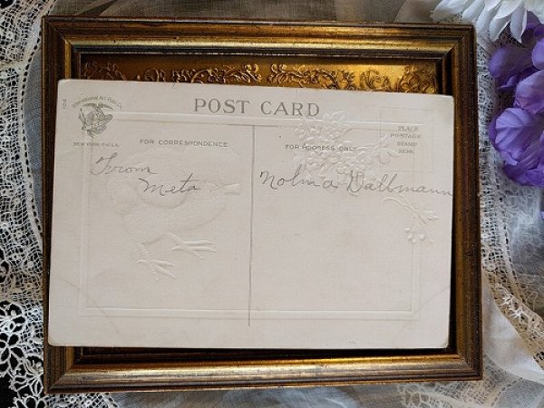 画像2: ▼SALE 500▼Postcard イースター ヒヨコ  (2)