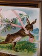 画像2: Postcard　イースターエッグを運ぶウサギを追うニワトリ (2)