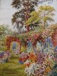 画像2: Postcard　 イングリッシュガーデン　花咲くお庭　イギリス1934年　 (2)