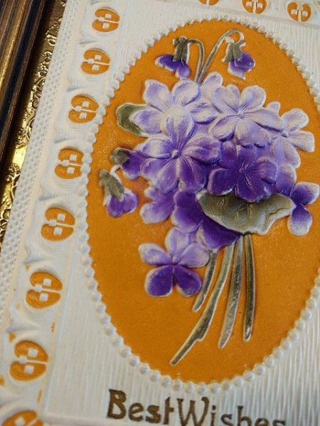 画像2: Postcard　スミレのお花　 (2)