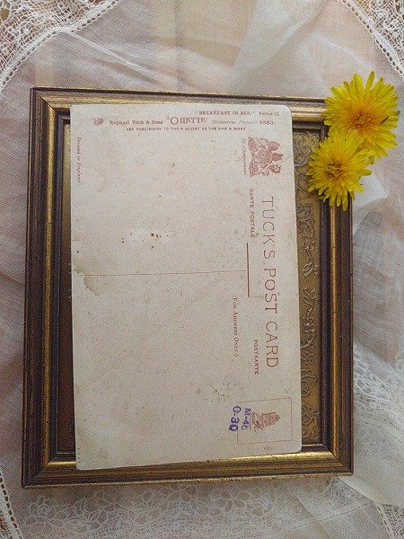 画像2: Postcard　B&Bのベッドで朝食　キリン　Ellam (2)