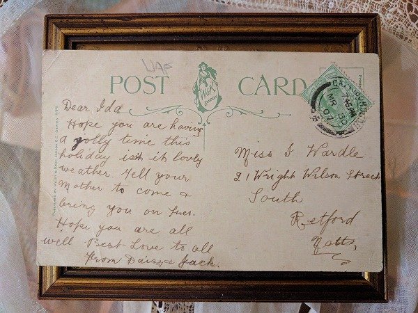 画像4: Postcard Easter  本を読む天使 1907年 (4)