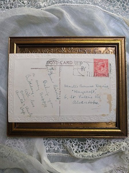 画像2: Postcard ウエストハイランドテリアの子犬 ウエスティ 犬 1923年 (2)