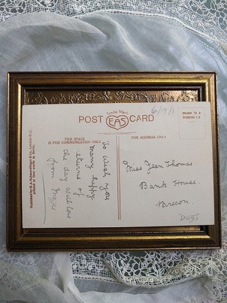 画像2: Postcard スパニエル犬 写真 (2)