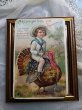 画像2: Postcard  Thanksgiving 感謝祭の七面鳥に乗るセーラー服の男の子　1912年 (2)