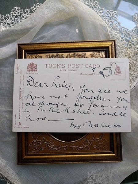 画像3: Postcard　キューピー人形を抱くキューピーちゃん (3)