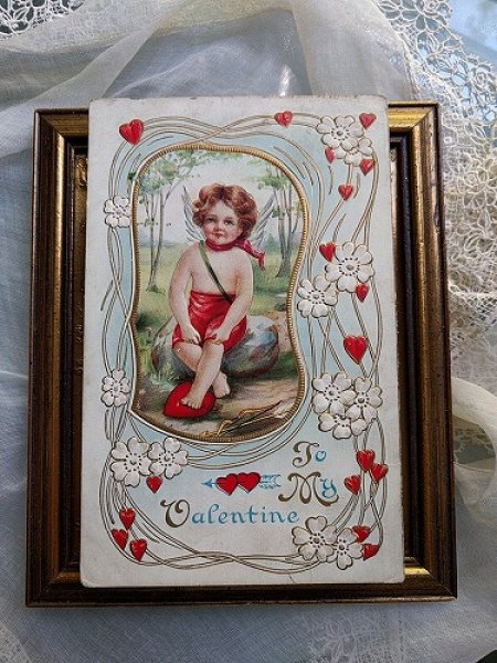 画像2: Postcard  バレンタイン 天使 キューピッド (2)