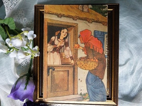 画像2: Postcard   童話 白雪姫 1946年 (2)
