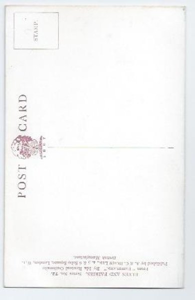 画像2: Postcard　ナイチンゲールの声を聴く妖精　（未使用）　Ida Rentoul Outhwaite (2)