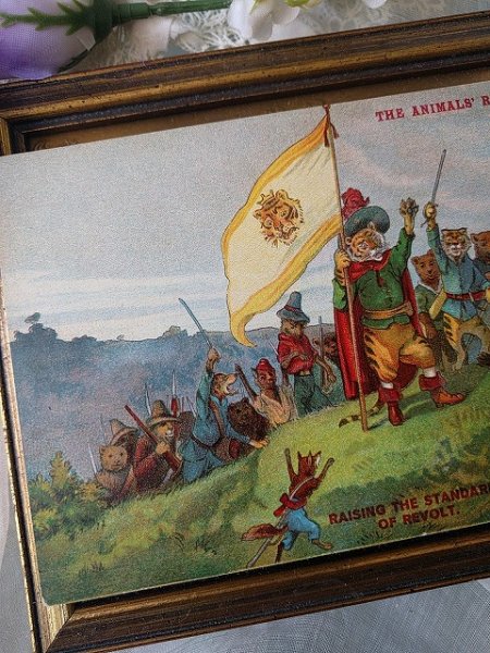 画像4: Postcard  Animal Rebellion 動物たちの反乱軍 G.H.Thompson (4)