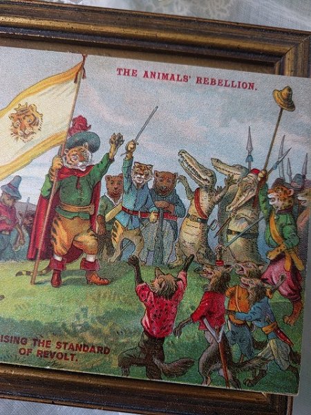 画像3: Postcard  Animal Rebellion 動物たちの反乱軍 G.H.Thompson (3)