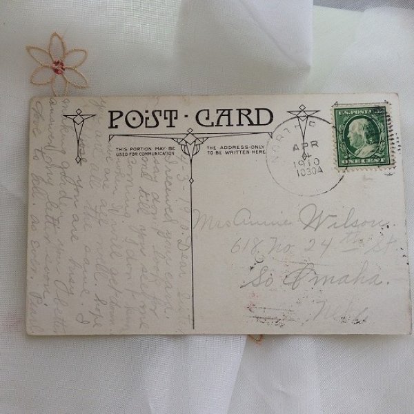 画像2: ▼SALE 500▼ Postcard ビーツと男の子 Beet it (Beat it) 1910年 (2)