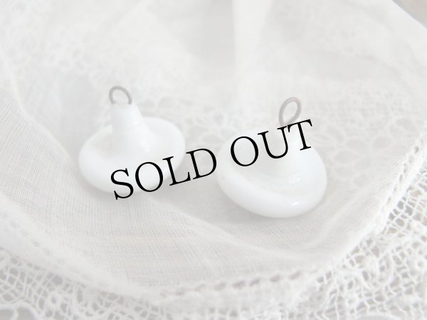 画像2: Antique Glass Eye　アンティーク　ジャーマングラスアイ　茶色　ドイツ製　ポンチ目　グーグリー　20mm　（1組・2個セット） (2)