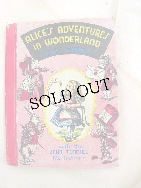 画像2: Vintage Book  アンティーク本 洋書 不思議の国のアリス (2)