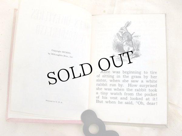 画像4: Vintage Book  アンティーク本 洋書 不思議の国のアリス (4)