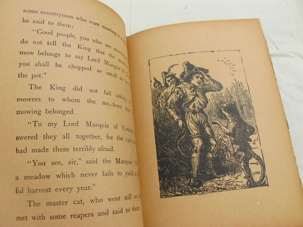 画像10: Vintage Book  アンティーク本 洋書 童話集 長靴をはいた猫 (10)