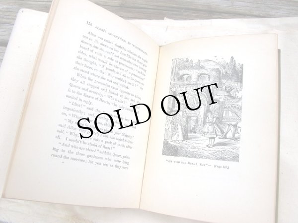 画像8: Vintage Book  アンティーク本　洋書　不思議の国のアリス　1907年 (8)