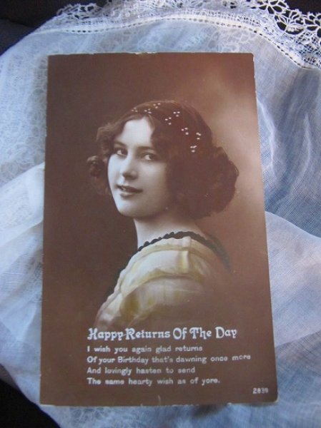 画像2: ▼SALE 500▼ Postcard  女性 (2)