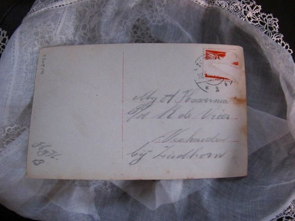 画像3: Postcard 　お花と女性 (3)