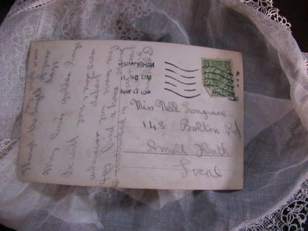 画像3: Postcard 　美しい横顔の女性 (3)