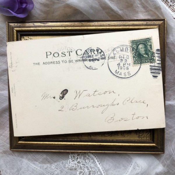 画像2: Postcard クリスマス  Xmas パイを食べる猫たち G.H.Thompson 1905年 (2)