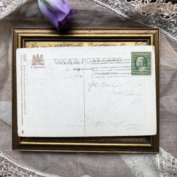 画像3: Postcard　欲張りは禁物？　豚さん　1909年 (3)