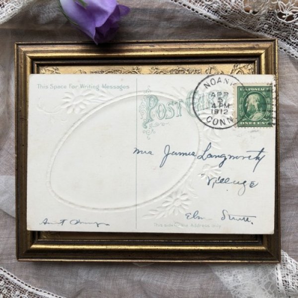 画像3: ▼SALE 500▼ Postcard  Easter イースター ヒヨコ 1912年 (3)