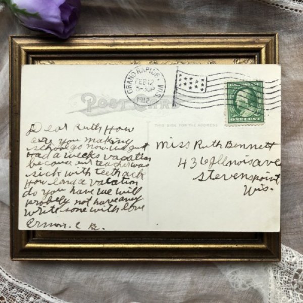 画像3: Postcard  手紙を届ける天使 1912年 (3)