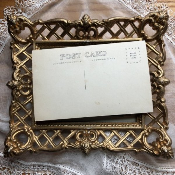 画像4: ▼SALE 500▼ Postcard 肖像写真 大家族と犬 (4)