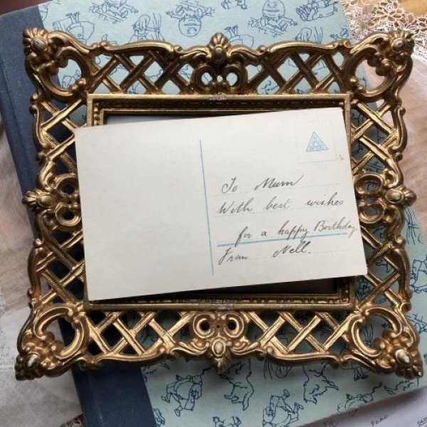 画像3: Postcard　スズランのお花と女性　 (3)