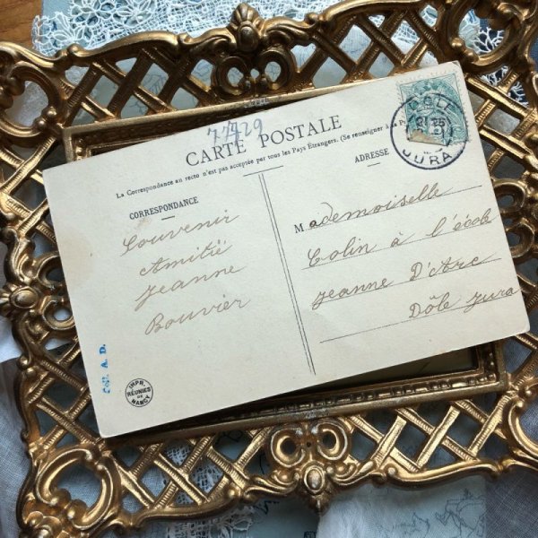 画像3: Postcard New Year 新年を告げるプリンスとプリンセス 1906年フランス (3)