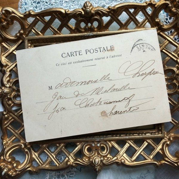 画像3: Postcard 4月魚と泣いている赤ちゃん フランス (3)