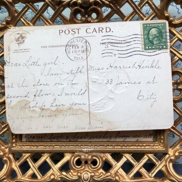 画像6: Postcard  バレンタイン 囚われの身の天使 E.clapsaddle (6)