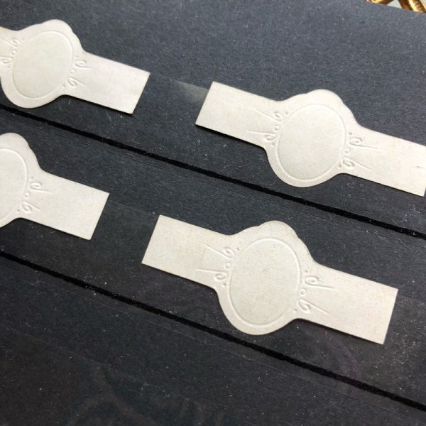 画像2: Vintage label　シガーラベル　キノコ　4枚セット Hudson Holland 1 - 4 (2)