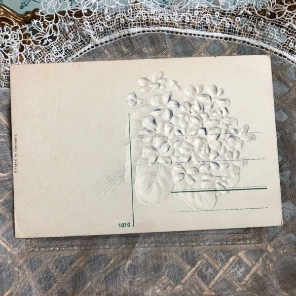 画像3: ▼SALE 500▼ Postcard スミレのお花 未使用 (3)
