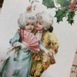 画像3: Postcard 　クリスマス　ヤドリギとヴィクトリアン衣装の子どもたち　 (3)