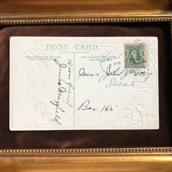 画像3: ▲SALE 500▲  Postcard クリスマス 聖母子を祝福する天使 (3)