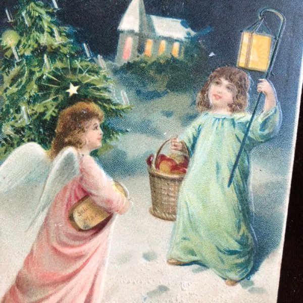 画像2: ▲SALE 500▲  Postcard クリスマス 天使 (2)