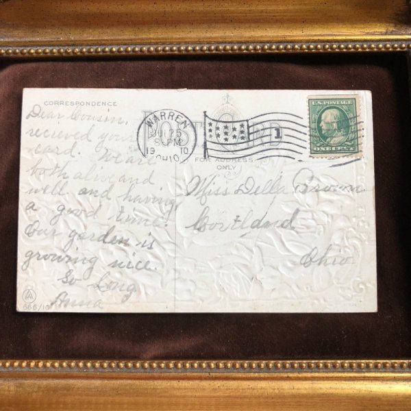 画像2: ▲SALE 500▲  Postcard 薔薇のお花と小鳥 (2)