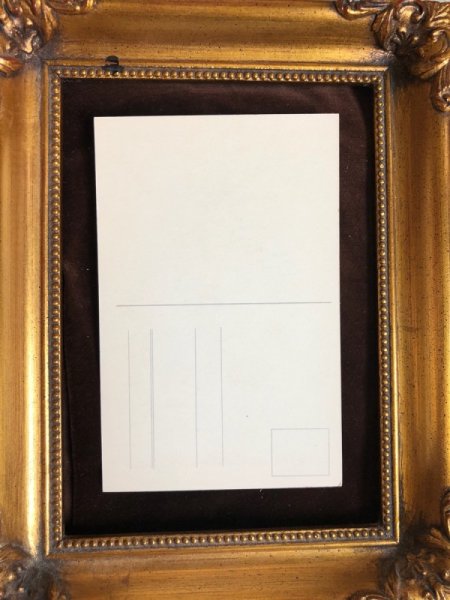 画像3: Postcard クリスマス 雲の上の天使たち 未使用 (3)