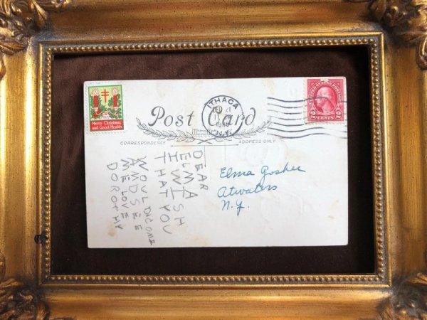 画像3: Postcard　クリスマス　小さなサンタさん　1926年 (3)